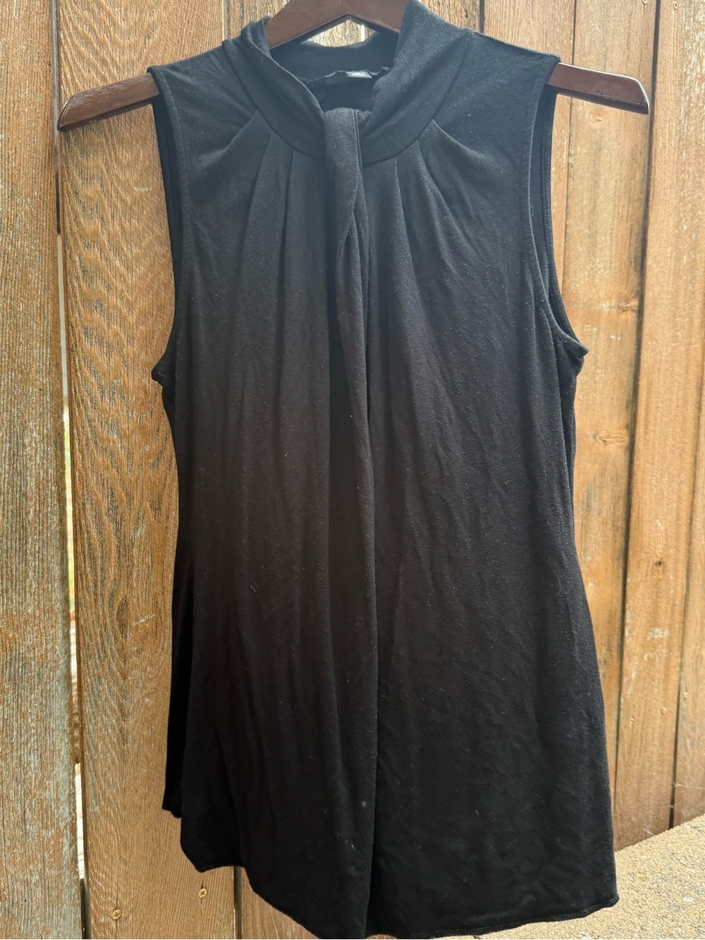 BANANA REPUBLIC Women’s Sleeveless Black Mock Neck Top Shirt Size Medium